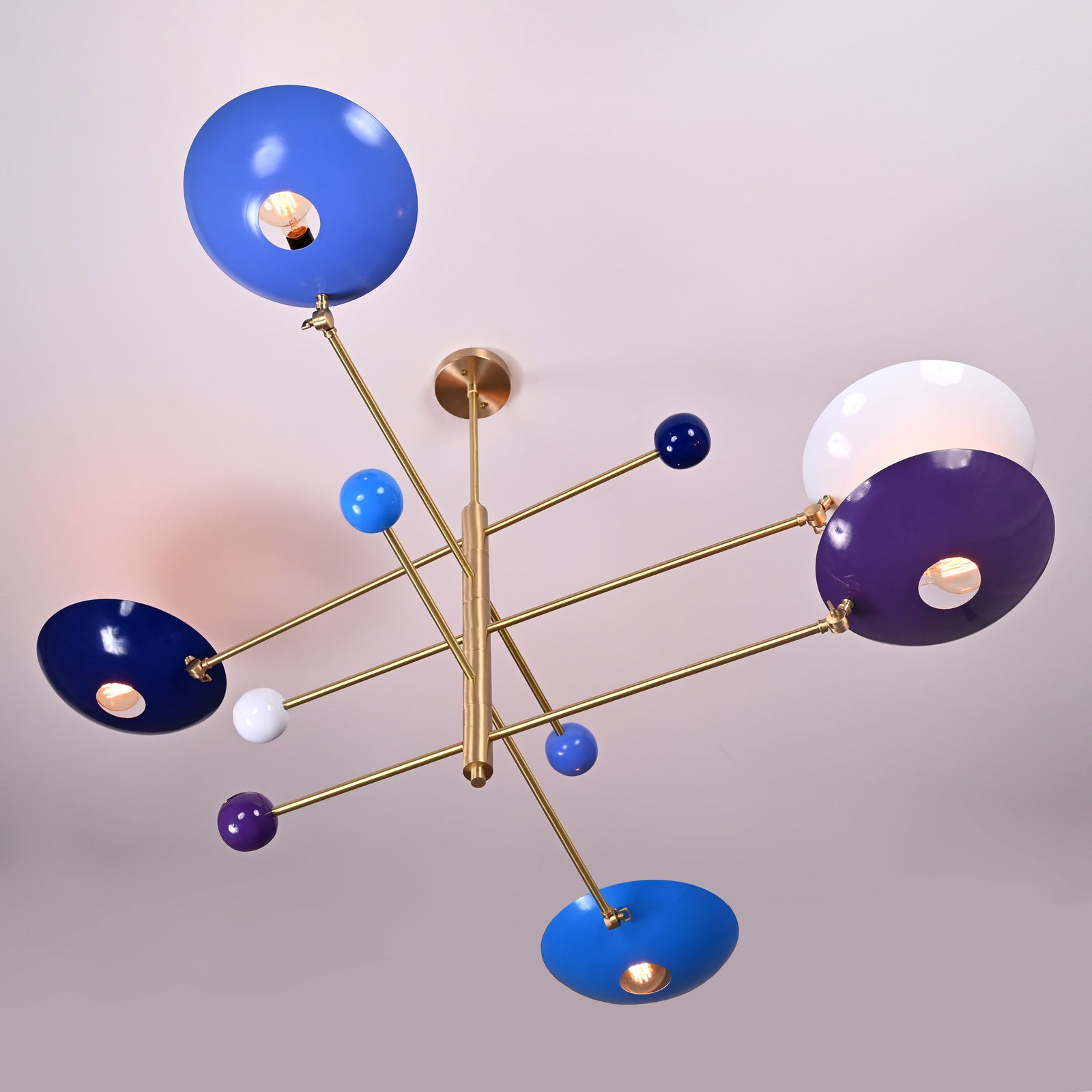 Size guide for Five-Light Sculptural Brass Chandelier – Handcrafted Mid-Century Modern Luxury Ceiling Light | Custom Size & Finish - 32305