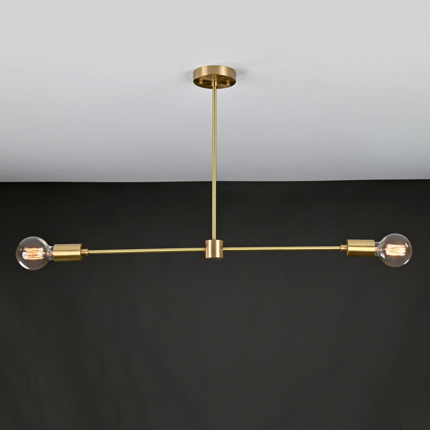 Cairo Line Mid-century Chandelier - 2 Lights - 32170