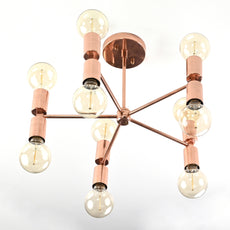 5 Arms Brass Sputnik Chandelier 17