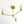 Modern 3-Light Brass Y-Arm Chandelier – Minimalist Ceiling Fixture with Globe Bulbs - 32190