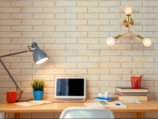 Warm Glow 3-Light Brass Ceiling Fixture – Minimalist Modern Design with Edison Bulbs - 32196