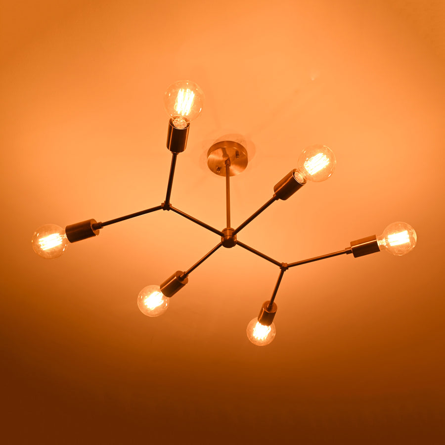 Lisbon Linea - Pendant Chandelier - 6 Lights - 32200