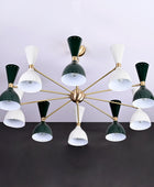 10 Arms Diablo Style Brass Chandelier 43