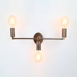 Customizable Mid-Century Modern Brass Wall Sconce | Sleek Minimalist Design - 32502