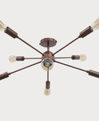 8 Arms Brass Sputnik Chandelier - 32147