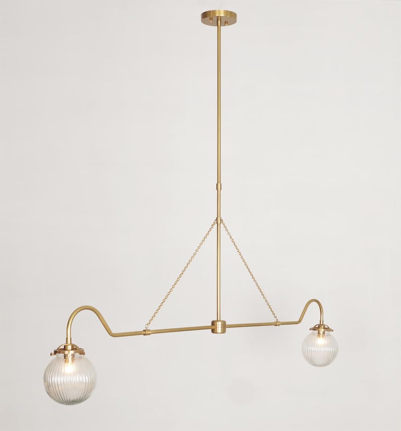 Oslo Halo - Ceiling Chandelier - 2 Lights - 62554-T2 - 55" x 6" x 25"