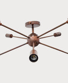 8 Arms Brass Sputnik Chandelier - 32147