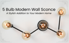 Geometric Modern Brass Wall Sconce | Customizable Designer Accent Lighting Fixture - 32520