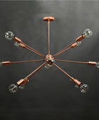 12 Arms Brass Sputnik Chandelier 36