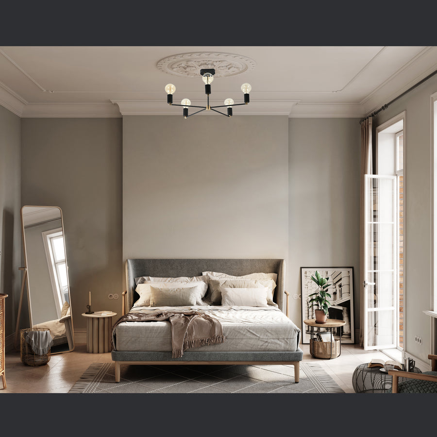Athens Beacon - Ceiling Chandelier - 5 Lights - 32184