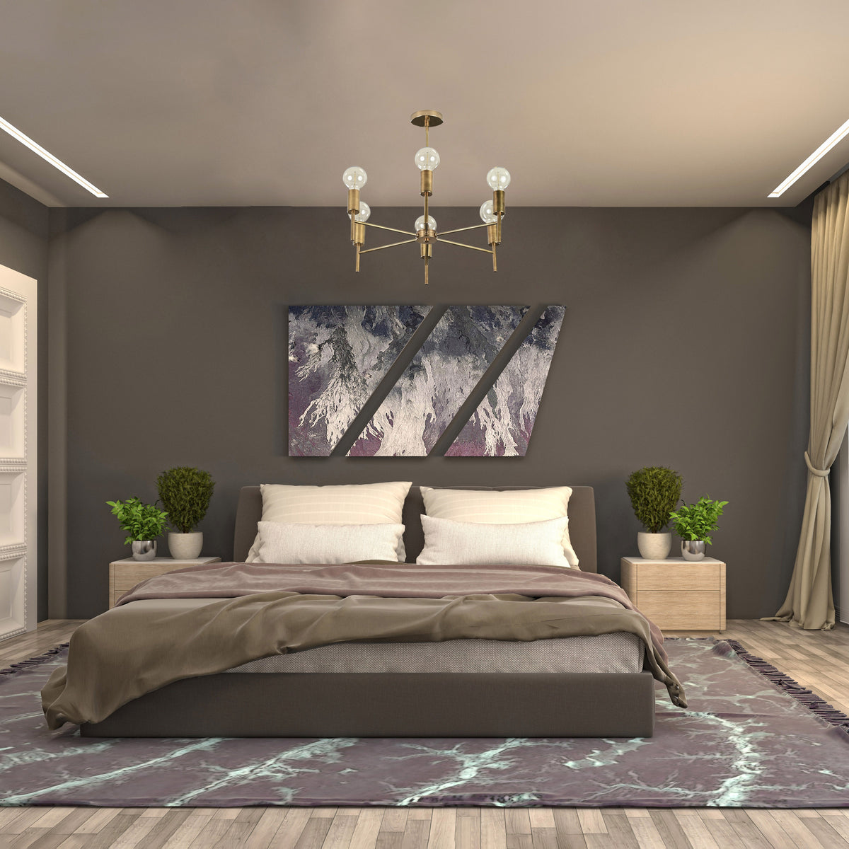 Zurich Beacon Mid-century Chandelier - 6 Lights - 32185
