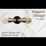 Mid-Century Modern Customizable Brass Wall Sconce | Sleek Cone Style Accent Lighting Décor - 32517