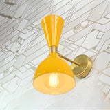 Mid-Century Diabolo Style Wall Sconce | Customizable Handcrafted Lighting Fixture for Modern Interiors - 32581