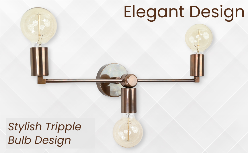 Customizable Mid-Century Modern Brass Wall Sconce | Sleek Minimalist Design - 32502