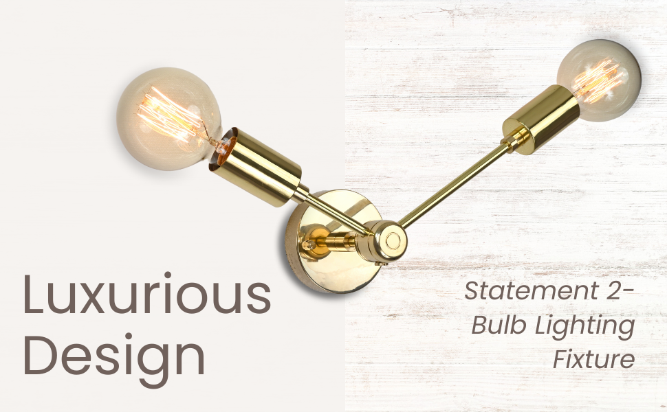 Contemporary Brass Twin Cone Wall Sconce | Customizable Angled Light Fixture for Elegant Interiors - 32533