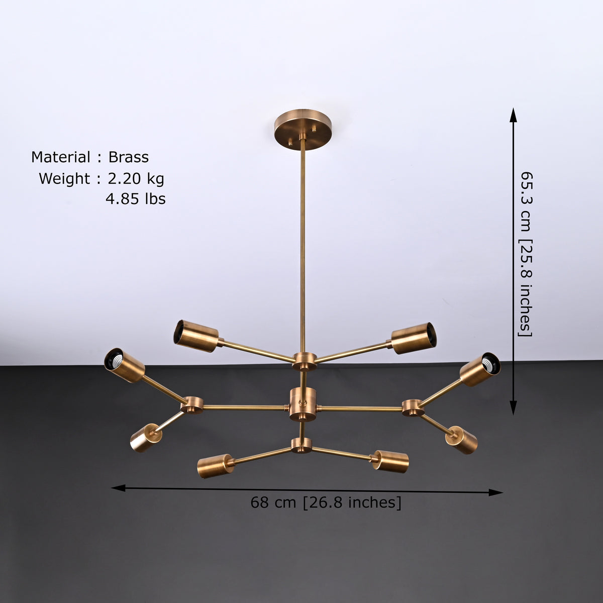 Oslo Beacon - Ceiling Chandelier - 8 Lights - 32211