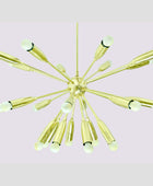 24 Arms Brass Sputnik Chandelier 31