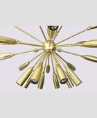 24 Arms Brass Sputnik Chandelier 31