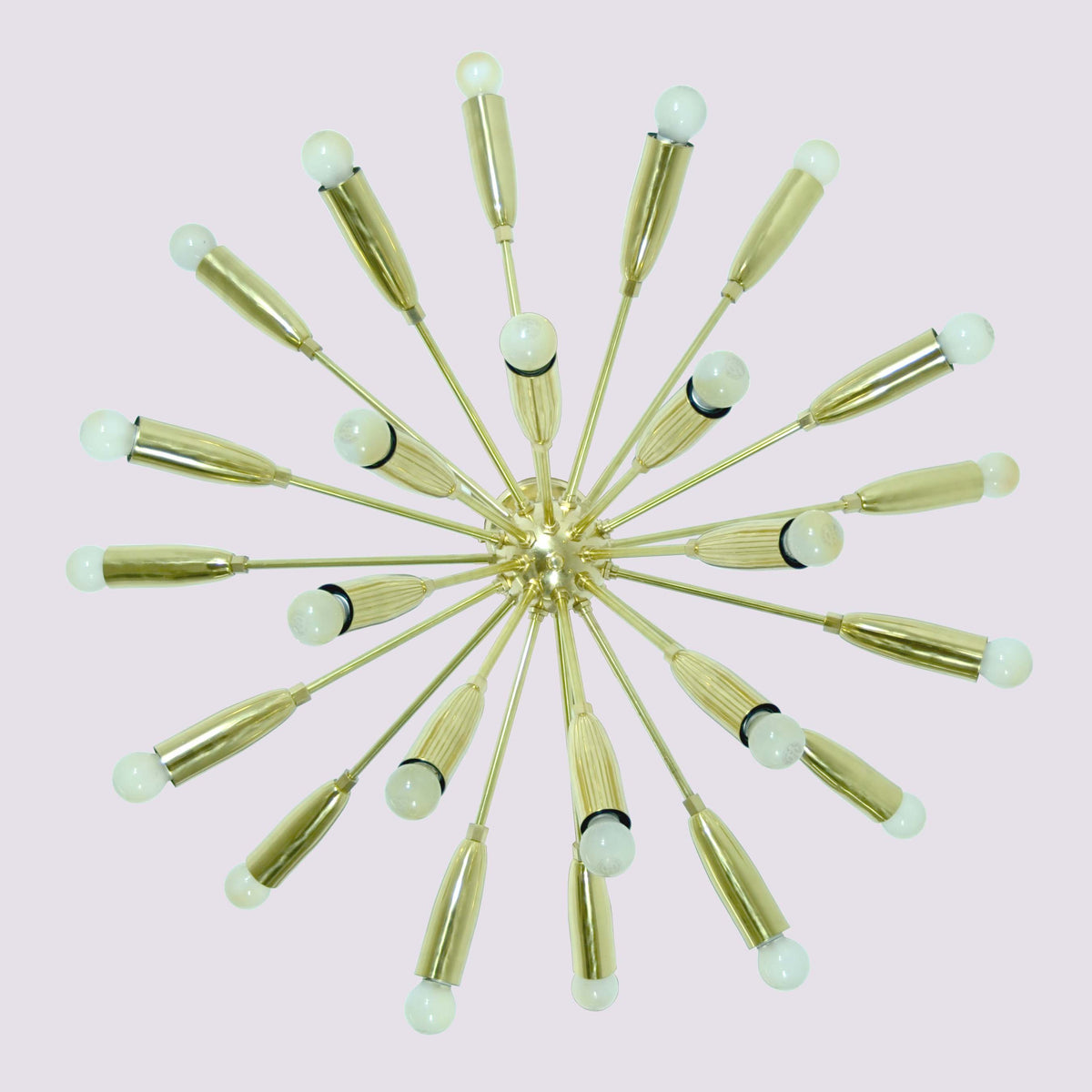 Modern Sputnik Chandelier Light Fixture | Custom Brass Ceiling Lamp | Mid Century Modern Pendant Handmade Lighting - 32102