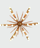 Urchin Chandelier Chrome Finish 24 Lights Sputnik Chandelier Ceiling Light Pendant Lamp Home Decor - 32119