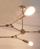 6 Arms Brass Sputnik Chandelier 40