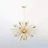 Industrial Brass Made, Brass Urchin Chandelier Lamp, Sputnik Ceiling Light, Brass Premium Modern Urchin Designer Light, Made of Brass, Decorative Light Fixture