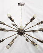 24 Arms Brass Sputnik Chandelier 37