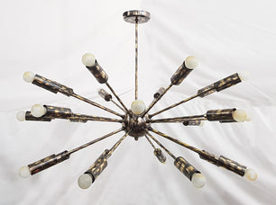 24 Arms Brass Sputnik Chandelier 37