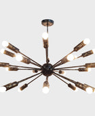 24 Arms Brass Sputnik Chandelier 37