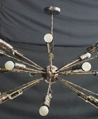 24 Arms Brass Sputnik Chandelier 37