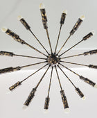 24 Arms Brass Sputnik Chandelier 37