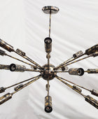 24 Arms Brass Sputnik Chandelier 37