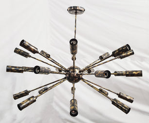 24 Arms Brass Sputnik Chandelier 37