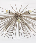 9 Lights Brass Urchin Chandelier 29