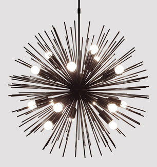 Brass Urchin Chandelier - 32136