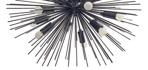 Brass Urchin Chandelier - 32136