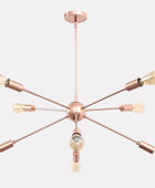 8 Arms Brass Sputnik Chandelier 34