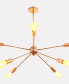 8 Arms Brass Sputnik Chandelier 34