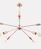 8 Arms Brass Sputnik Chandelier 34