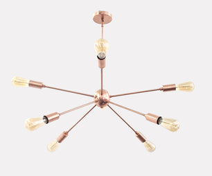 8 Arms Brass Sputnik Chandelier 34