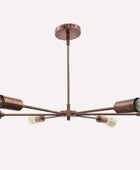 6 Arms Brass Sputnik Chandelier - 32144