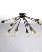 12 Arms Brass Sputnik Chandelier 31