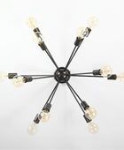 12 Arms Brass Sputnik Chandelier 31