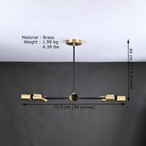 Copenhagen Vector - Chandelier - 8 Lights - 32199