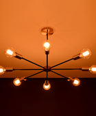 8 Arms Brass Sputnik Chandelier 30