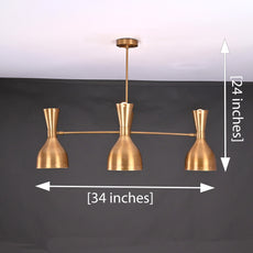 Industrial Brass Made, 4 Arms 8 Lights Brass Diabolo Ceiling Light 1950s Italian Design Handcrafted Brass Custom Lamp Designer Light Handmade Fixture 34
