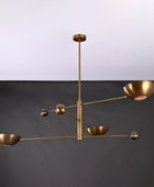 3 Arms Brass Pendant Chandelier 53