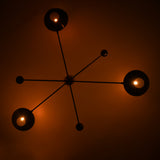 Modern Mid-Century Custom Brass Chandelier – Timeless Elegance Meets Contemporary Design - 32242