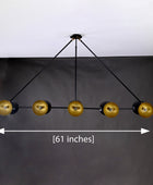 10 Lights Large Brass Pendant Chandelier 61