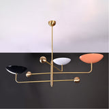 Modern Customizable Chandelier | Ceiling Light Fixture | Uplifting Illumination |  Components | Custom Finish Available - 32244